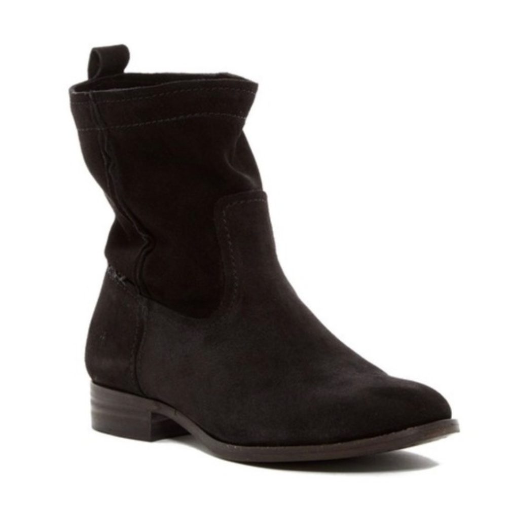 Frye Cara Roper Short Riding Boots Womens Leather